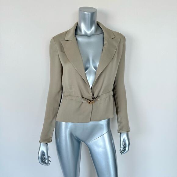 Valentino women silk jacket size 4 US Authentic Retail 850$